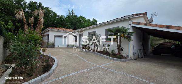 Maison de 2016 de 128 m² sur 765 m² de jardin