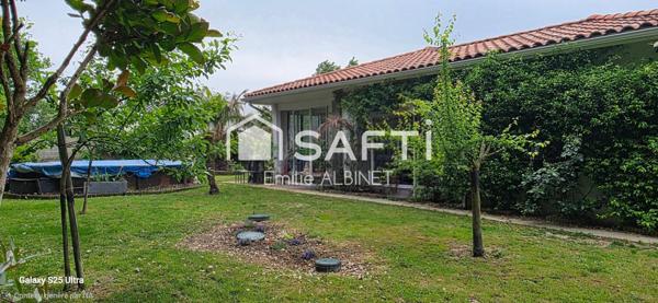 Maison de 2016 de 128 m² sur 765 m² de jardin