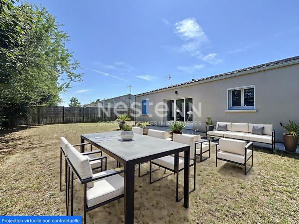 Maison plain-pied - 3 chambres - 83 m2- Investissement locatif- Familiale