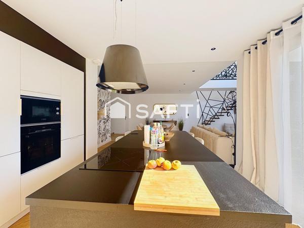 Maison contemporaine 4 chambres, un garage