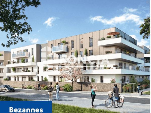 Location Studio 24.1 m² - 48 C RUE GEORGES CHARPAK Bezannes 51430