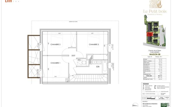 Maison à louer    4 pièces •  Messery