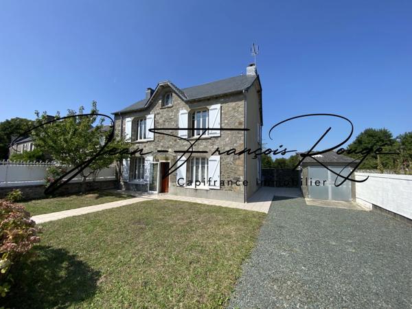 BLAINVILLE SUR MER, maison de caractère d'une surface de 145 m² avec vue mer au deuxième étage!!!