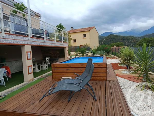Maison à vendre  4 pièces - 97,34 m 2   ARLES SUR TECH  - 66