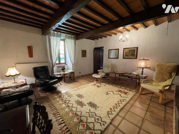 VILLECOMTAL/ARROS à 7min, au calme, belle Bigourdane et appartement T2 sur 9589m²