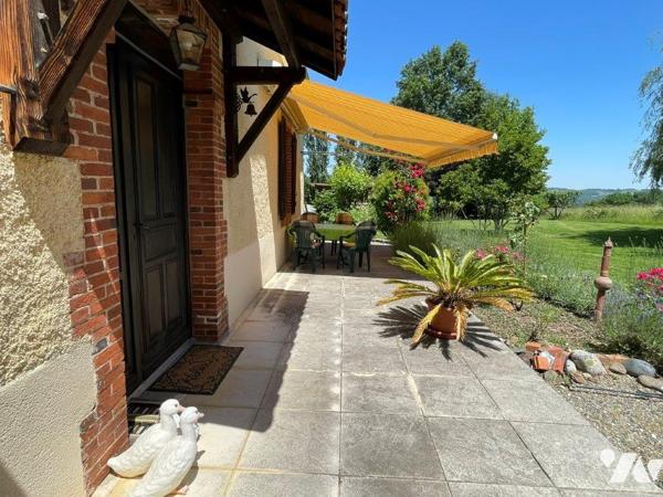 VILLECOMTAL/ARROS à 7min, au calme, belle Bigourdane et appartement T2 sur 9589m²
