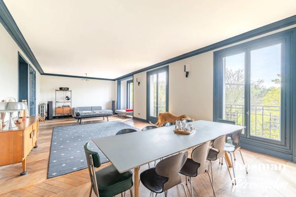 VUE UNIQUE BUTTES CHAUMONT - 6 pièces 161,50 m² - Étage élevé avec ascenseur - Lumineux - 75019, Paris
