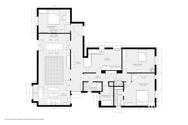VUE UNIQUE BUTTES CHAUMONT - 6 pièces 161,50 m² - Étage élevé avec ascenseur - Lumineux - 75019, Paris