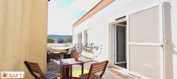 APPARTEMENT T3 - CENTRE VILLE - RER 3 MIN - TERRASSE 25m² - CAVE - PARKING