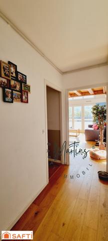 APPARTEMENT T3 - CENTRE VILLE - RER 3 MIN - TERRASSE 25m² - CAVE - PARKING