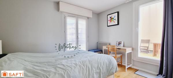 APPARTEMENT T3 - CENTRE VILLE - RER 3 MIN - TERRASSE 25m² - CAVE - PARKING