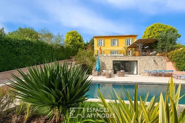 Elégante Villa Niçoise avec piscine