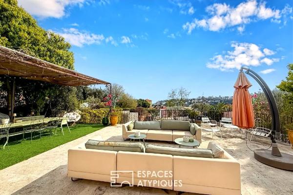 Elégante Villa Niçoise avec piscine