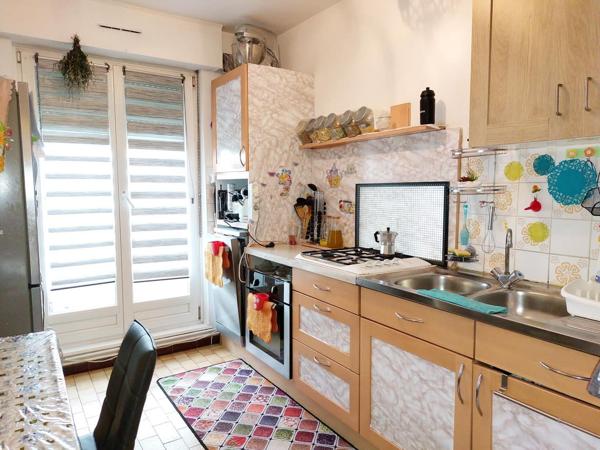 Appartement 3 pièces avec 2 balcons et garage