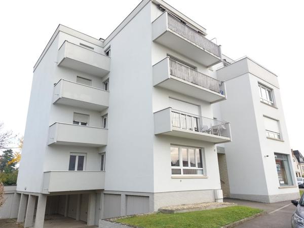 Appartement 3 pièces avec 2 balcons et garage