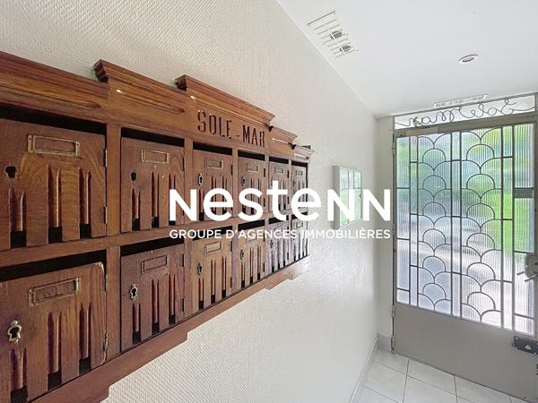 GOLFE JUAN - 2 P - 60m2- Vue mer - TERASSE 14m² - RENOVE - SUD