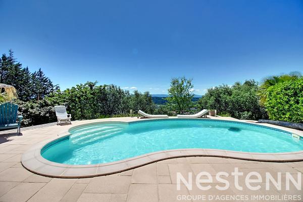 A VENDRE DRAGUIGNAN ! Maison avec VUE à vendre à Draguignan, STUDIO, piscine et panneaux solaires