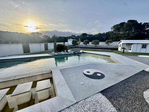 Villa contemporaine avec piscine et garages Sainte-Cécile-les-Vignes (84290)
