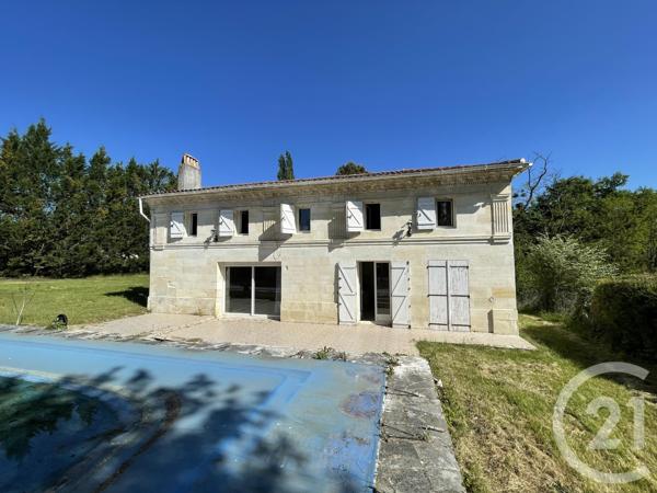 Maison à vendre  6 pièces - 161,35 m 2   COUTRAS  - 33