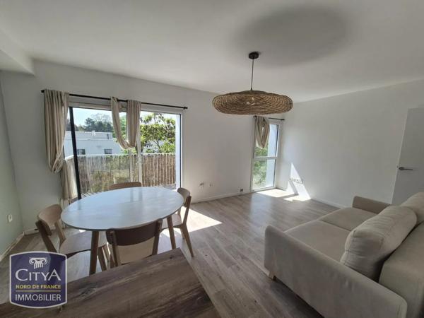Appartement à louer 2 pièces 46.29m² Lille (59000)