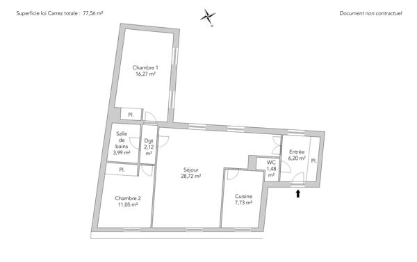 Appartement Paris 3 e - RUE DE MONTMORENCY