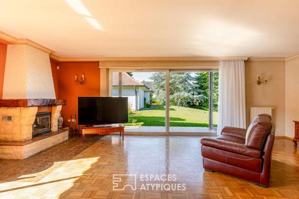 Maison familiale à réinterpréter dans un cadre verdoyant
