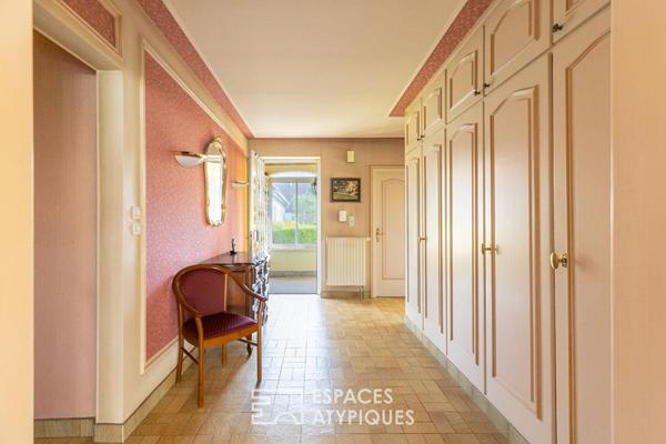 Maison familiale à réinterpréter dans un cadre verdoyant
