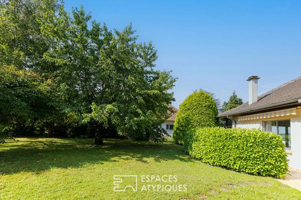Maison familiale à réinterpréter dans un cadre verdoyant
