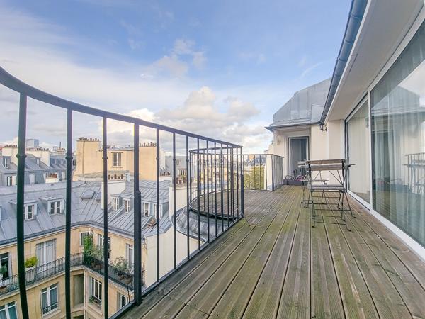 PARIS 17EME - MÉTRO WAGRAM - RUE AMPÈRE - DERNIER ÉTAGE TERRASSE - APPARTEMENT FAMILIAL Loyer 5 200 €/mois charges comprises **  - Référence  3193-NG