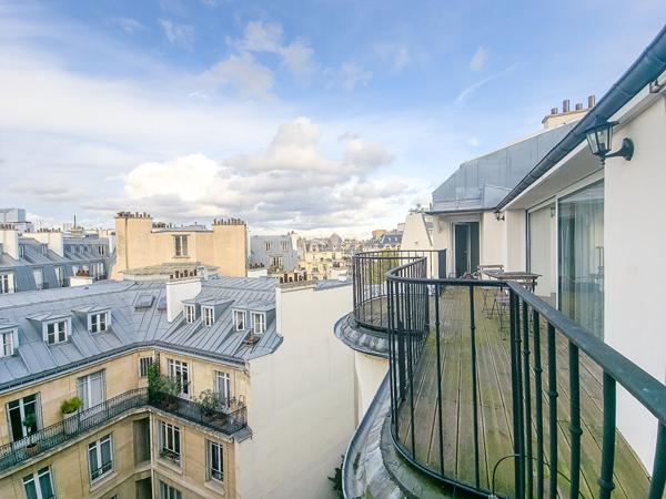 PARIS 17EME - MÉTRO WAGRAM - RUE AMPÈRE - DERNIER ÉTAGE TERRASSE - APPARTEMENT FAMILIAL Loyer 5 200 €/mois charges comprises **  - Référence  3193-NG