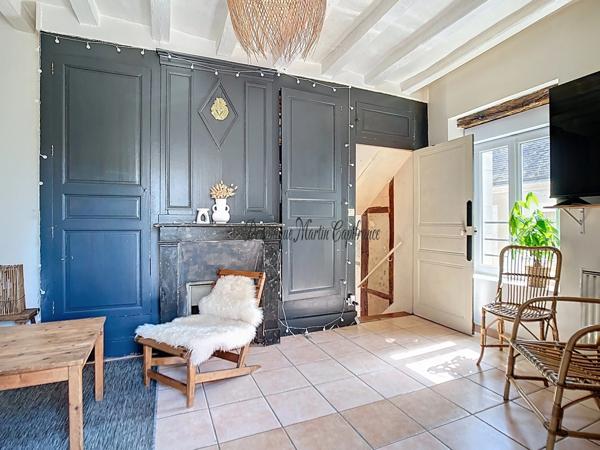VANCÉ (72) – MAISON DE CHARME, à vendre, 115 m² – 3 CHAMBRES + BUREAU – JARDIN CLOS – 98 000 € FAI