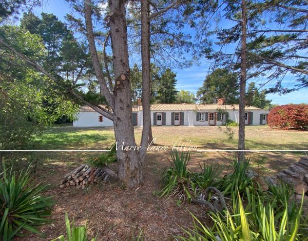 Maison à vendre 7 pièces SAINT HILAIRE DE RIEZ (85), longère+sa maison d'amis+annexes+piscine , parcelle 6000 m2