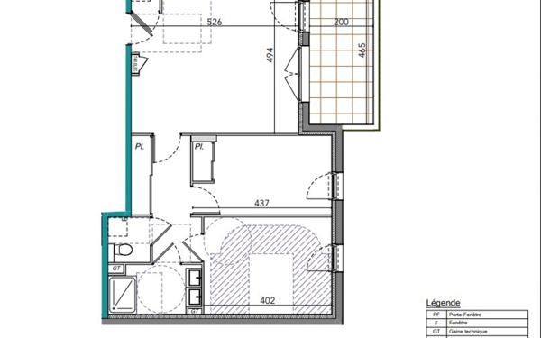 Appartement à vendre    3 pièces • 61,49 m2 La Seyne-sur-Mer