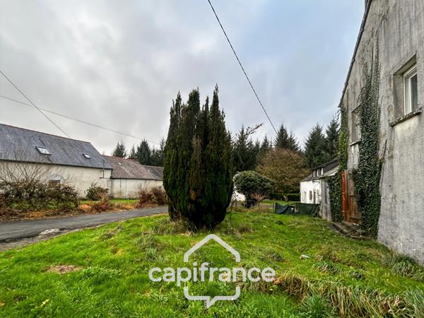 Maison en pierre avec dépendances et grand terrain – Environnement boisé et calme – La Motte (22600)