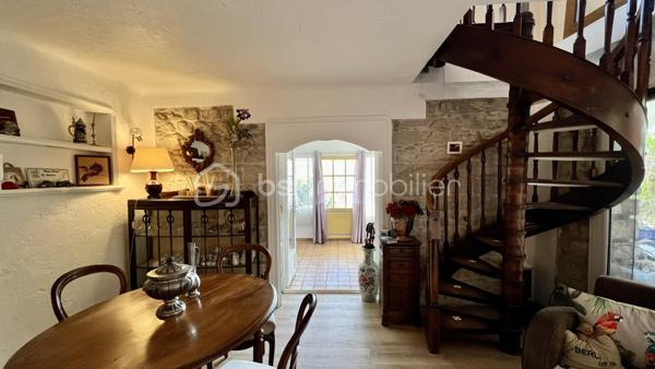 Située à La Colle-sur-Loup, à la limite de Cagnes-sur-Mer et Villeneuve-Loubet, à quelques minutes du célèbre village de Saint-Paul-de-Vence, des commerces et des axes principaux, BSK Immobilier vous propose en exclusivité cette villa 7 pièces au fort potentiel, offrant une belle vue dégagée sur les collines et le village.

Exposée Est et Sud, la maison bénéficie d’une luminosité optimale dès le matin et d’un ensoleillement agréable tout au long de la journée.

Développant de beaux volumes, cette villa offre de nombreuses possibilités d’aménagement pour s’adapter à tous les projets : grande maison familiale, résidence secondaire ou encore projet à usage mixte.

À l’étage supérieur, vous découvrirez une entrée, un vaste séjour lumineux avec plafond cathédrale, une cuisine indépendante, deux chambres et une salle de bains.

Le niveau inférieur propose une grande cuisine ouverte sur salle à manger, un espace bibliothèque pouvant faire office de chambre ou bureau, une chambre avec salle de bains ainsi qu’un superbe jardin d’hiver baigné de lumière.

De nombreuses terrasses permettent de profiter pleinement du cadre verdoyant et du climat azuréen.

Côté prestations : climatisation, double vitrage neuf, DPE C et GES A, garantissant confort et efficacité énergétique.

La propriété dispose également d’une maison d’amis indépendante, d’un terrain paysagé agrémenté d’oliviers et d’agrumes, ainsi que d’un environnement entièrement clôturé.

Ce bien s’adresse aussi bien à une famille qu’à un projet intergénérationnel ou à un investissement, dans un secteur recherché entre mer et collines.

Une opportunité rare à découvrir sans tarder.