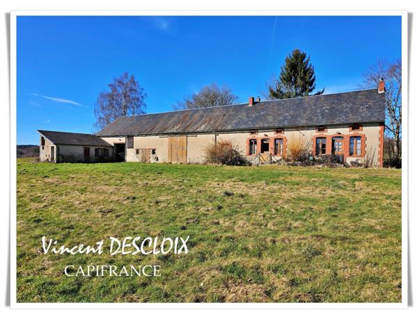 Maison à vendre 6 pièces Lac Des Settons (58230) terrain 2630m² sans voisins.