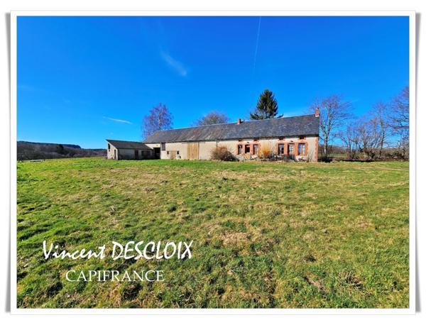 Maison à vendre 6 pièces Lac Des Settons (58230) terrain 2630m² sans voisins.