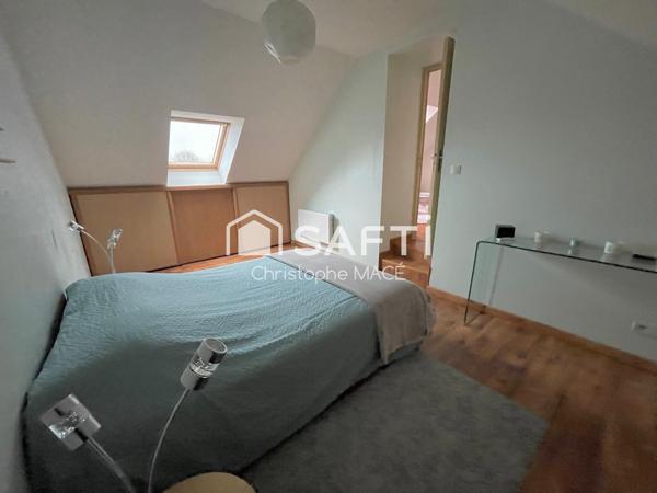 Maison familiale de type 6 (5 chambres) avec jardin clos