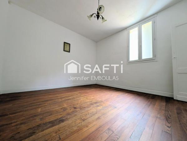 Maison en pierre 4 chambres avec jardin + dépendance + garage