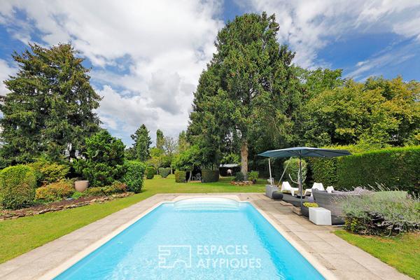 Maison familiale avec studio indépendant et piscine