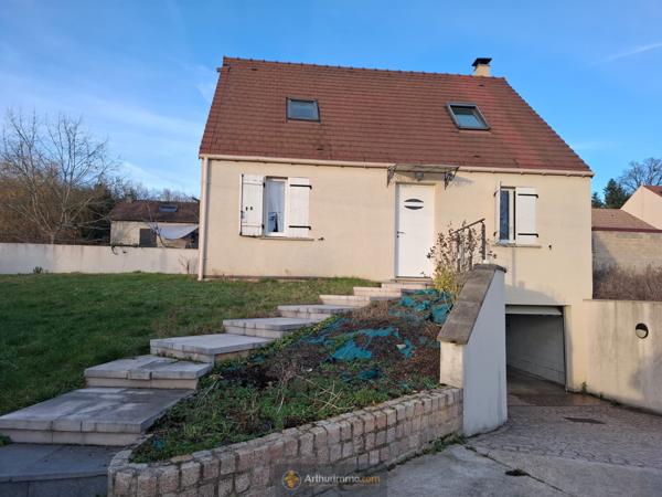 Crécy-la-Chapelle (77580) PAVILLON T5 sous-sol total, jardin 610 m²