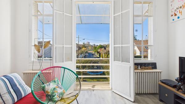 Soisy-sur-Seine (91450) 3 pièces plein sud avec balcon et jardin privatif