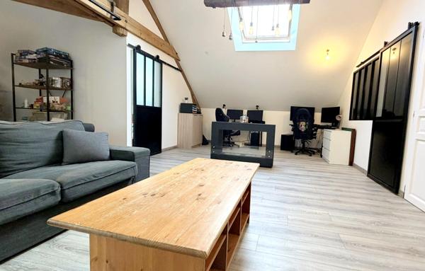 Flins-sur-Seine (78410) DUPLEX INDEPENDANT FAMILIAL 159m² utiles dans maison de ville - PROCHE CENTRE VILLE