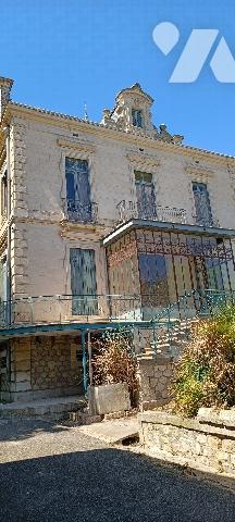 Maison de maître de caractère sur 3 niveaux + grenier, avec terrain attenant et piscine