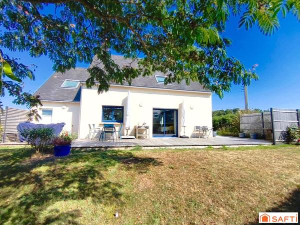 Charmante maison lumineuse vue mer et plage à pied