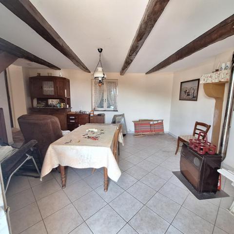 Maison avec terrain constructible