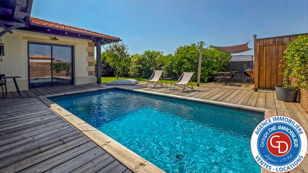 Mios (33380) Villa de 2021 avec 3 chambres, garage et piscine