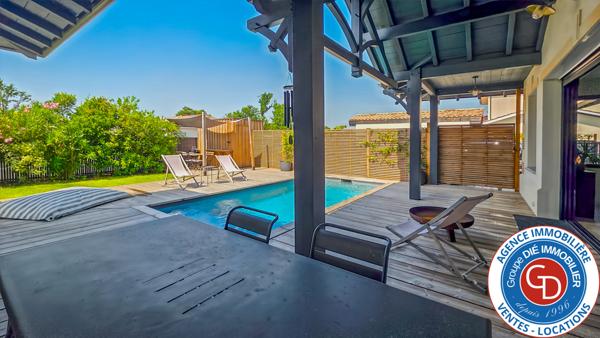 Mios (33380) Villa de 2021 avec 3 chambres, garage et piscine