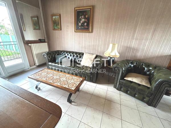 Maison 3 pièces de 76 m², 2 chambres, bureau