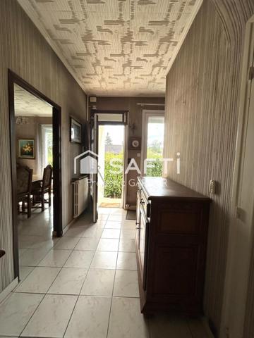 Maison 3 pièces de 76 m², 2 chambres, bureau